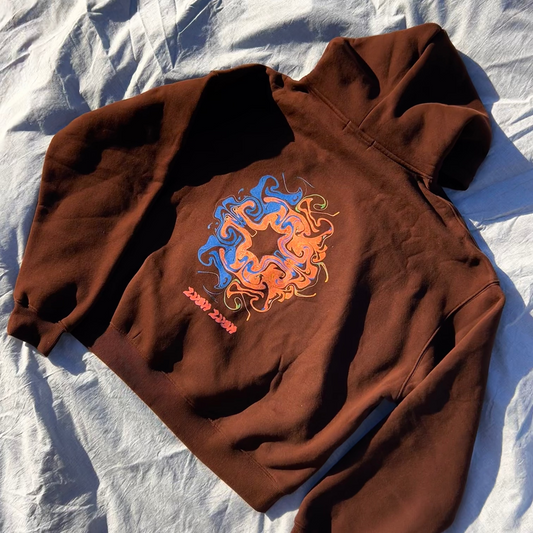 Oversized ,Boxy Fit,Hoodie,Lush Lush Studios,Radial Blur