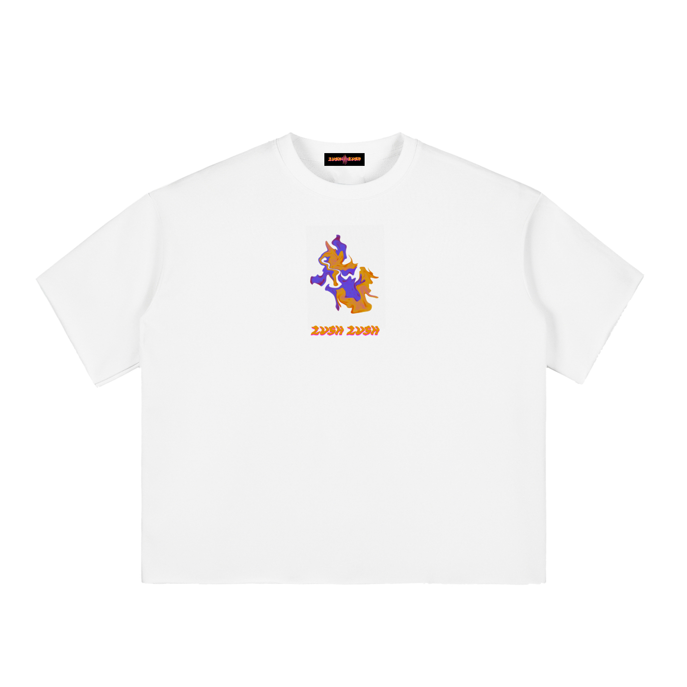 Boxy Tee,Raw Edge ,Oversized,Lush Lush