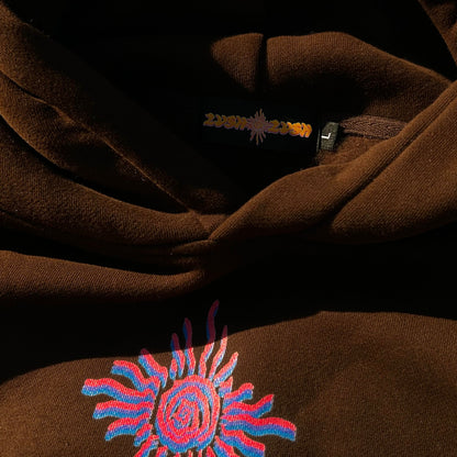Oversized ,Boxy Fit,Hoodie,Lush Lush Studios,Radial Blur