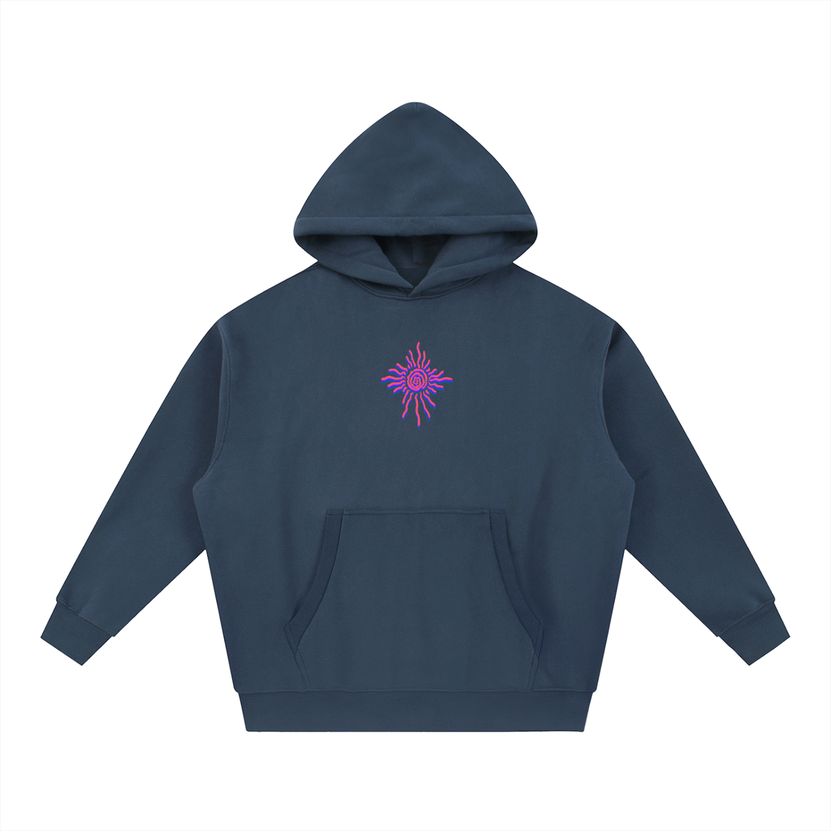 Oversized,Hoodie,Boxy,RadialBlur,LushLushStudios,Winter,BoxyHoodie,Psychedelic