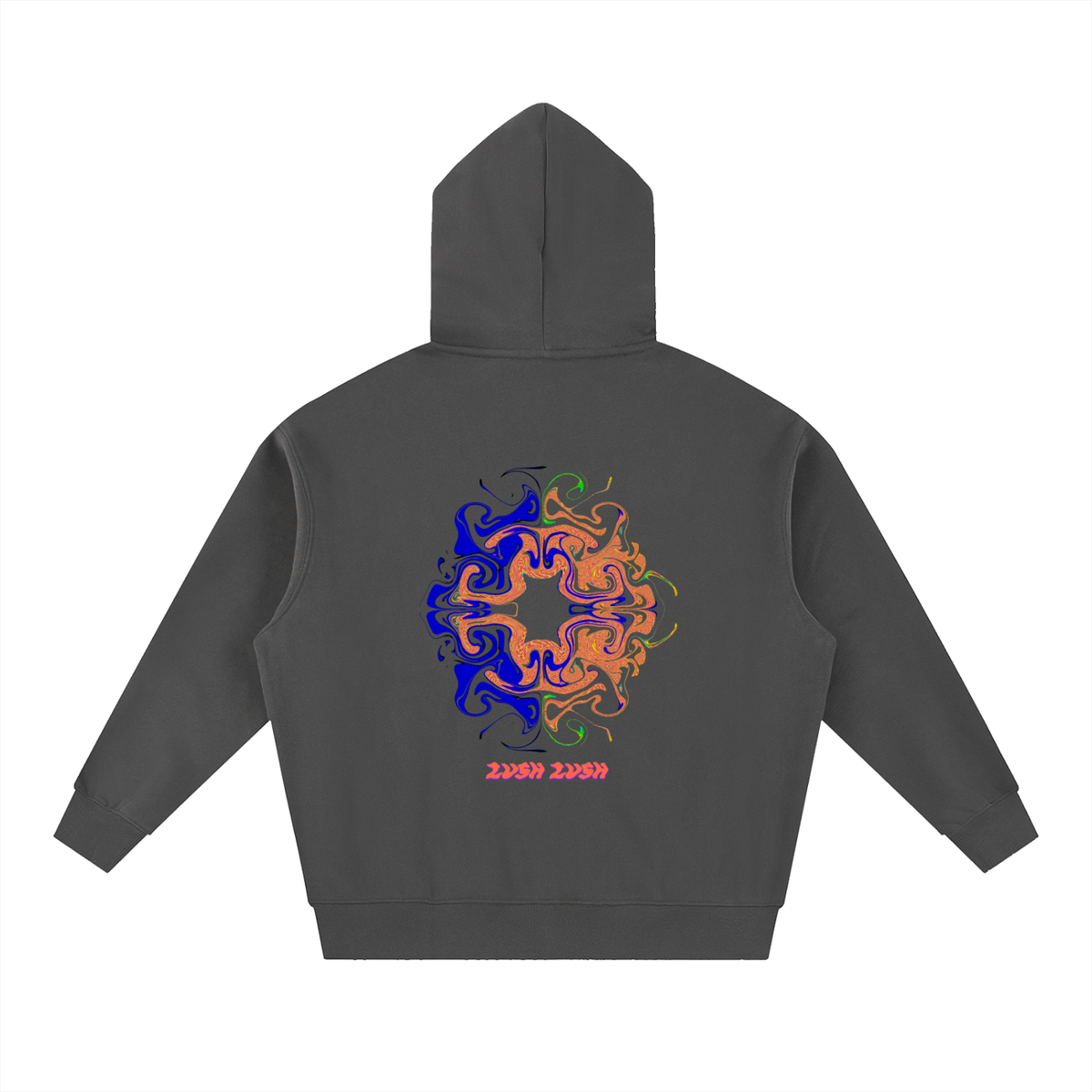 Oversized,Hoodie,Boxy,RadialBlur,LushLushStudios,Winter,BoxyHoodie,Psychedelic