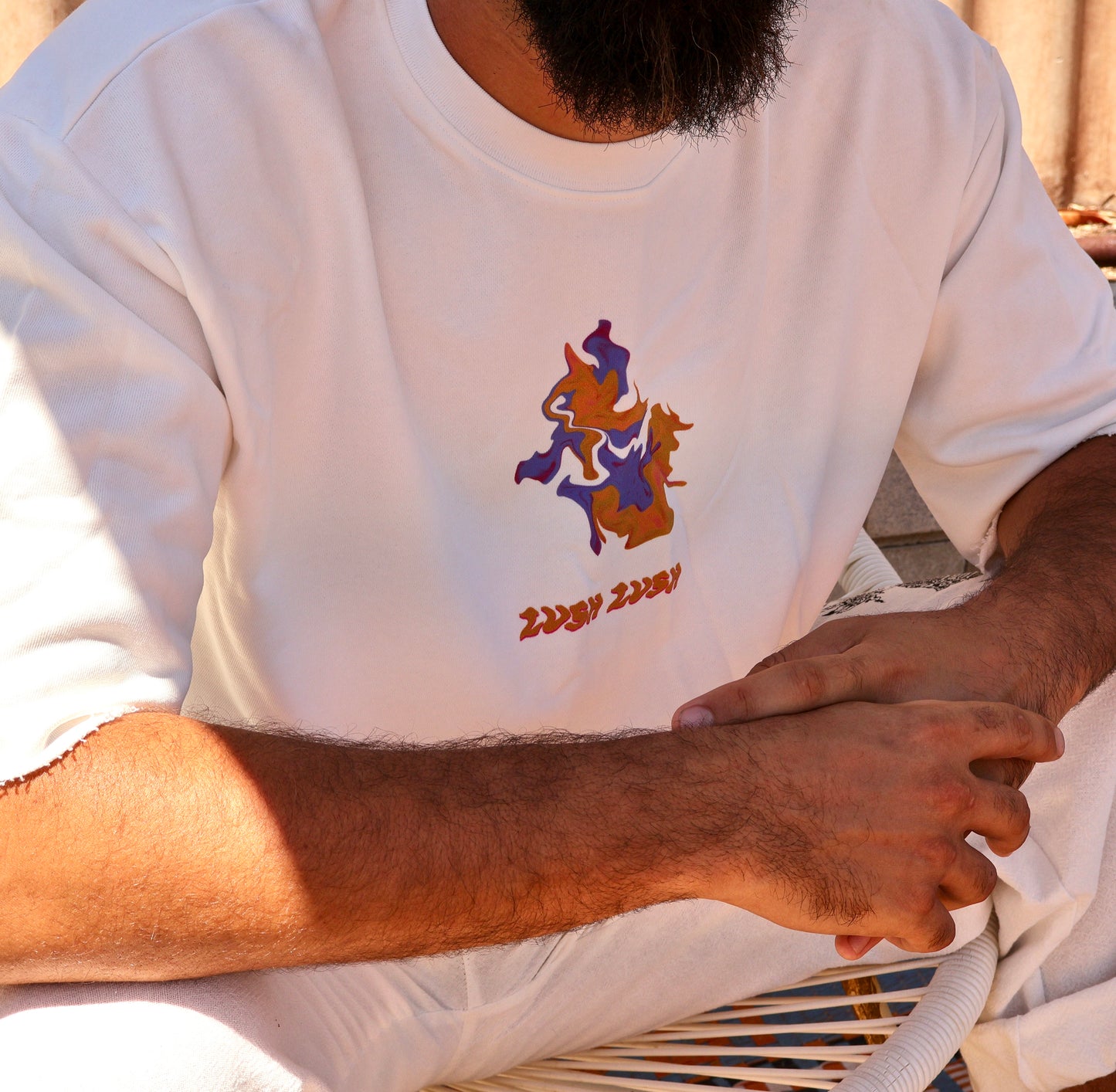 OG Lush Boxy Tee - White