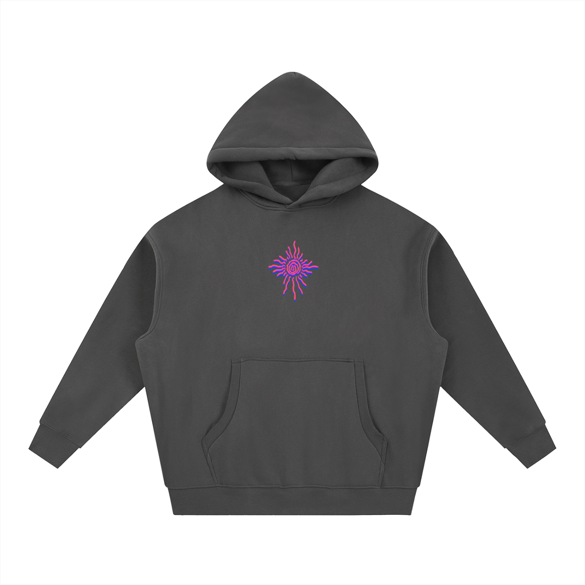 Oversized,Hoodie,Boxy,RadialBlur,LushLushStudios,Winter,BoxyHoodie,Psychedelic