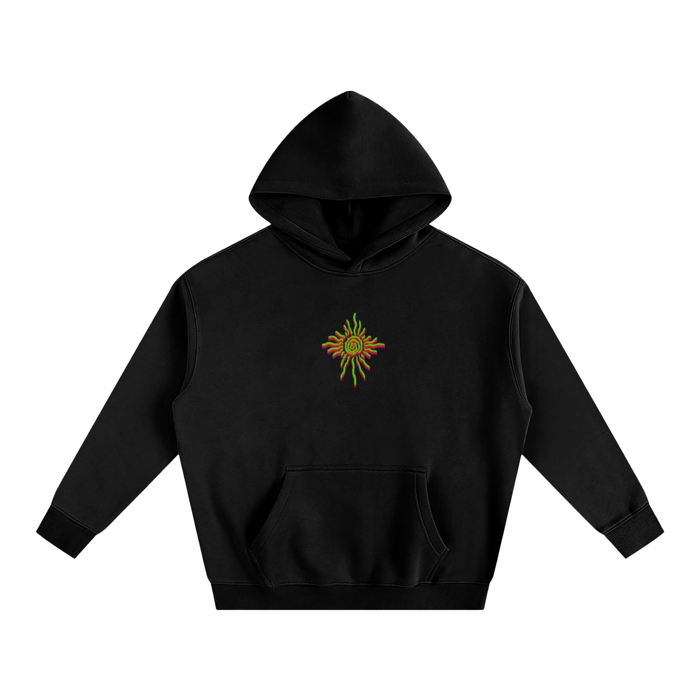 Hoodie,Oversized,Sun Design ,Lush Lush 